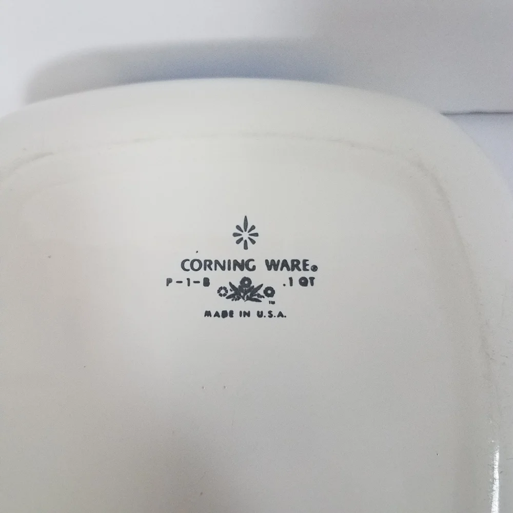 Corningware Blue Cornflower 1qt 1PB Made in USA